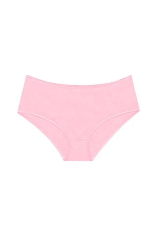 1007 Kadın Mix 5'lı Günlük Bato Külot 1007-v9-pembe, Lilla, Somon, Mint, Vizon Çok Renkli