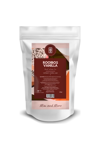 Rooibos Vanilla Tea - Rooibos Vanilya Çayı, 100 Gr