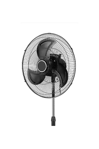Ayaklı Siyah Metal Kanatlı 80 Watt 18 İnç 3 Kademeli Vantilatör 3 Yıl - Elektronik
