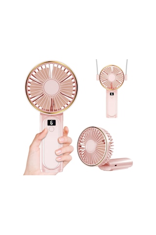 Jialan El Fanı, Taşınabilir Fan, 4000mah Şarj Edilebilir Kişisel