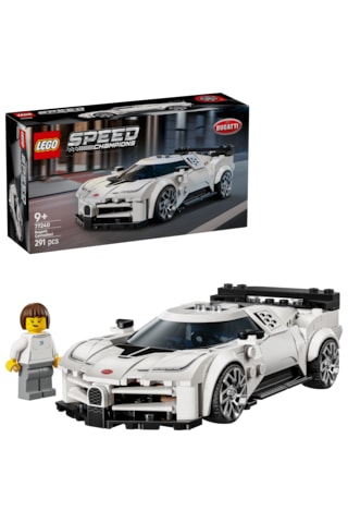 LEGO® Speed Champions Bugatti Centodieci Hiper Spor Araba 77240 - 9 Yaş ve Üzeri Çocuklar için Yarış Arabası Oyuncak Yapım Seti (291P)