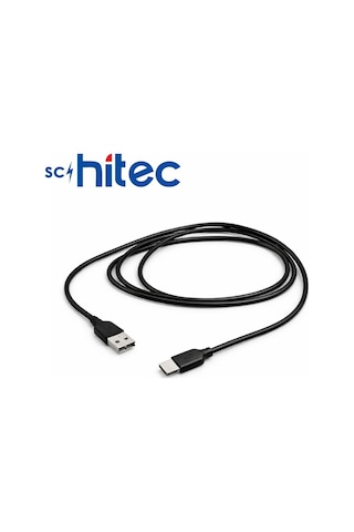 Schitec 70w Usba To Type-c Data Ve Fast Şarj Kablosu 1m Siyah