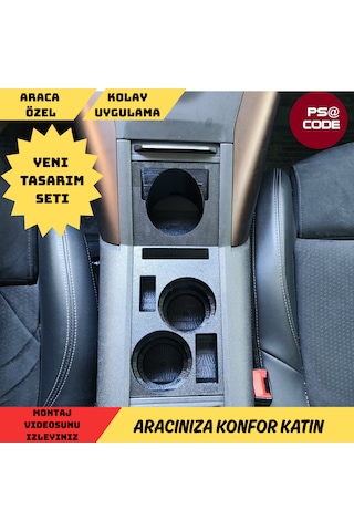 Yeni Tasarım Citroen Berlingo-peugeot Rifter-proace City-fiat Doblo-opel Combo Uyumlu Set Bardaklık 1