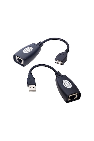 Usb Rj 45 50 Metre Uzatma Kablosu Extender