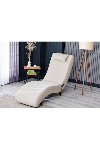 Hera Desenli Çok Renkli Kumaş Rahat Plastik Ayaklı Tv Koltuğu 1