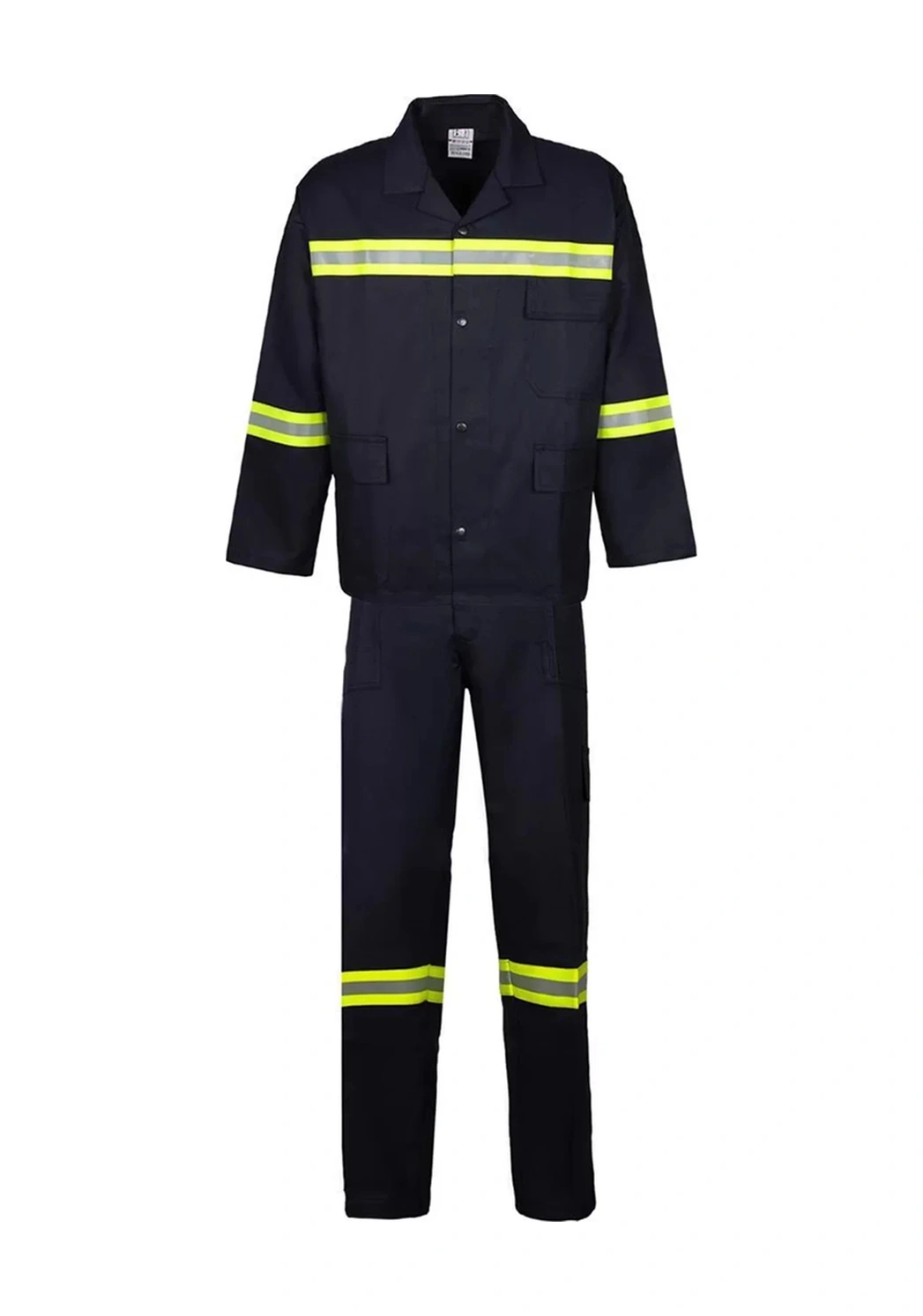 Alev Almaz İş Güvenliği Takımı Yangın Giysisi 10031 Projacket Koruma Smy Yüksek Lacivert