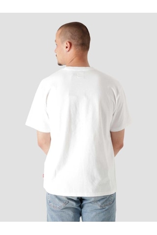 Levi's Erkek Beyaz Tshirt-5477 Multicolor