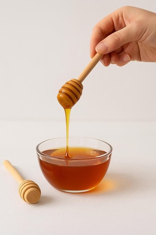 Ahşap Bal Kaşığı Seti 2'li 16,5 Cm