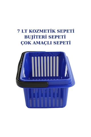 10adet 7Litre Kozmetik Sepeti Bijuteri Sepeti Kırtasiye Sepeti M