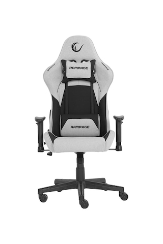 Üst Seviye Terletmez Kumaş Gri/siyah Gaming Oyuncu Koltuğu Peak Kl-r26 Gri - Siyah