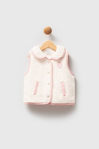 U.S. Polo Assn. U.s. Polo Assn Kız Bebek Krem Yelek 5274-49113 Krem