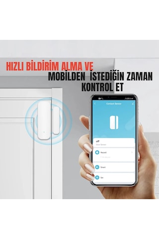 Tuya Destekli Akıllı Wifi Kapı Pencere Sensörü