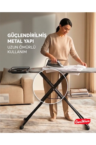 Ceraware Nero Premium Ütü Masası