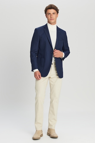 AC&Co / Altınyıldız Classics Erkek Lacı Slim Fit Dar Kesim Mono Yaka Torba Cepli Blazer Ceket Lacı