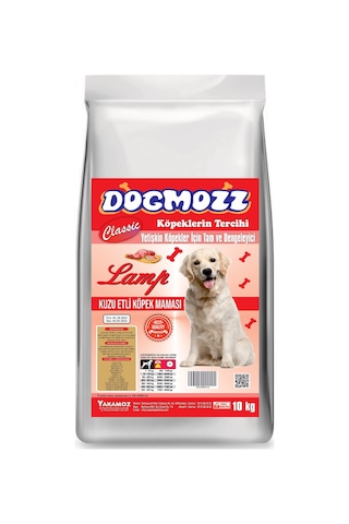 Dogmozz Kuzulu Yetişkin Köpek Maması 10 KG
