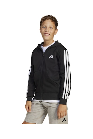 Adidas J 3s Fl Fz Hd Siyah Erkek Sweatshirt Jd6494
