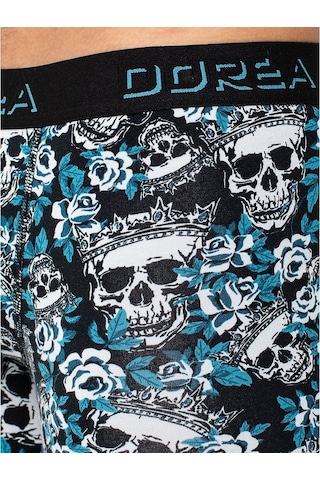 Dorea 2 Adet Erkek Desenli Boxer (445770894) Siyah