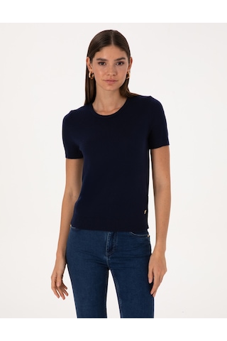 Pierre Cardin Kadın Lacivert Kazak /triko 50316341-vr033 Lacivert