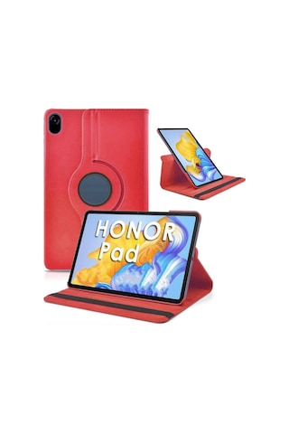 Zore Huawei Honor Pad X9 11.5' Dönebilen Standlı Kılıf - Kırmızı Kirmizi