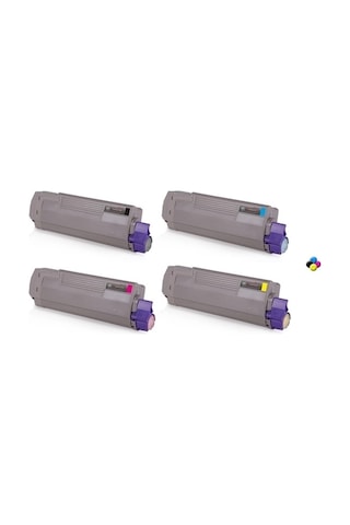 Oki C612 Uyumlu, Toner 46507520 Siyah