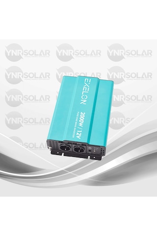 Exelon 2000w 12v Tam Sinüs İnverter