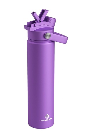 Puccon 750 Ml Lila Paslanmaz Çelik Termos/matara/suluk