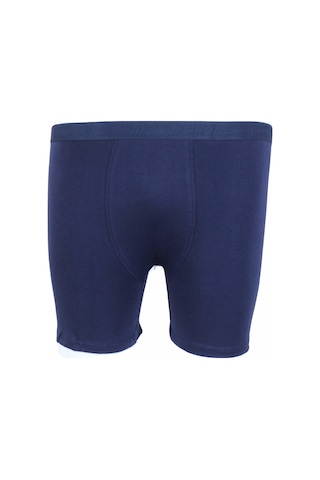 Moc Grande Mocgrande Erkek Büyük Beden Likralı Uzun Paça Boxer 11906 Lacıvert Lacivert