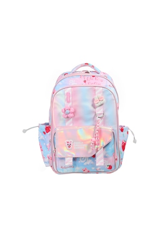 Chımola My Frıends Strawberry Sky Mavi Sırt Çantası 17"