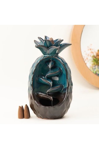 Zen Ananas Temalı Geri Akışlı Şelale Tütsülük