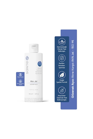 Sante Plus Akn Yüz Temizleme Jeli 150 ML