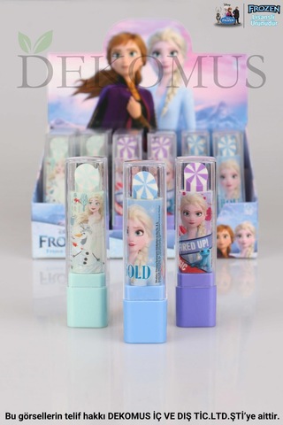 Lisanslı Frozen Elsa "2 Adet" Ruj Silgi
