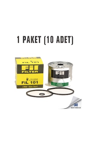 Yakıt Filtresi Mazot Filtresi FİL101 MF269 Caw 1 Paket (10 Adet)