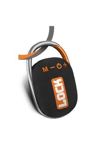 Powerway Lock Turuncu Taşınabilir Bluetooth Hoparlör