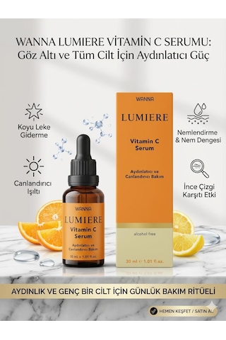 Wanna Lumiere Vitamin C Serum 30 ML