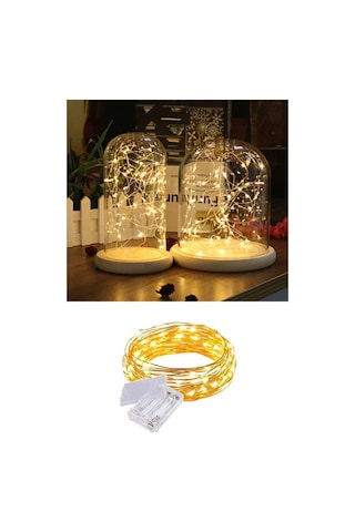 Pazariz Peri Led Işık 10 Metre Dekoratif Peri Led Günışığı