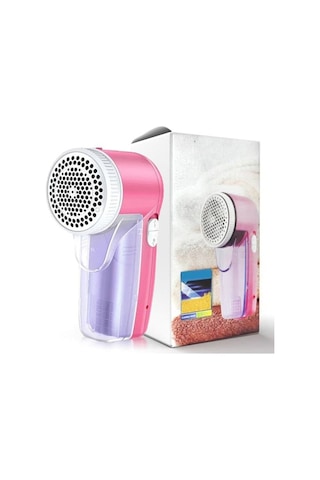 Bilzz Şarjlı Tiftik Ve Kazak Tüy Temizleme Makinesi Pembe