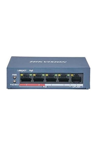 Hilook Ns-0105p-35b 5 Port Megabit 4 Port Poe 35w +1 Port Megabit Uplinkswitch