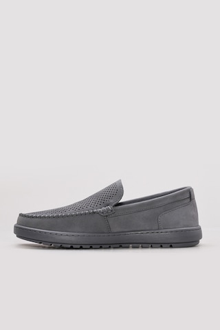 FAST STEP Hakiki Deri Erkek Casual Ayakkabı 302ma1211 Gri