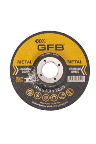 Metal Taşlama Taşı 180 X 8 X 22,23 10 Adet