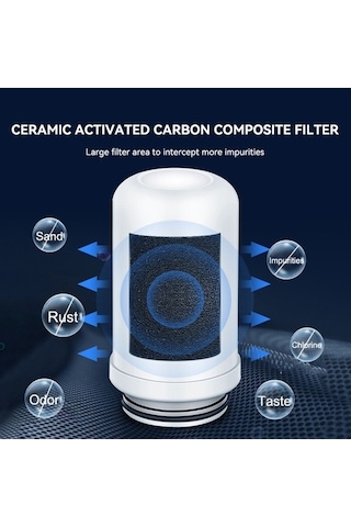 Dancemonkey Wheelton Wht-f201 / F202 Su Arıtma Kartuşu Beyaz Wht-f201ef Filtre Beyaz