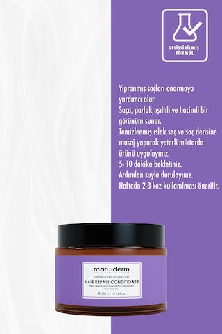 Maruderm Saç Onarıcı Saç Kremi 300 ML