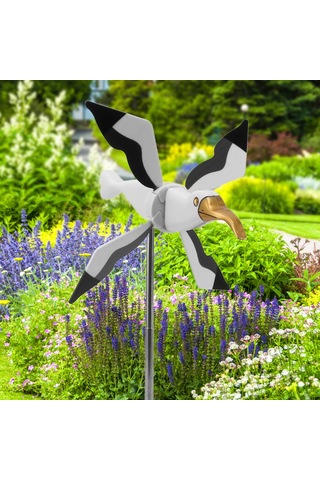 Xindoker Deniz Mersini Rüzgarlı Çark, Bahçe Dekorasyonu, Hava Dayanıklı, Kolay Kurulum, Renkli Dış Mekan Aksesuarı