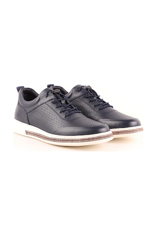 Lbr H1003 Erkek Deri Loafer Ayakkabı Lacivert