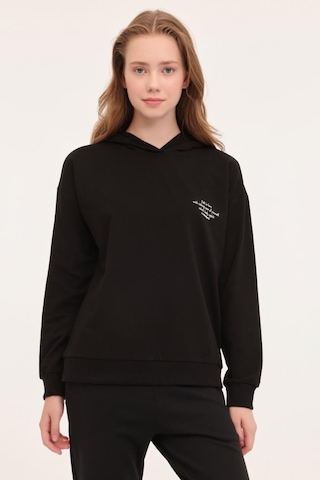 Lumberjack Wb Anna 17ct1179 4pr 101783869 Kadın Sweatshirt Siyah Xs-xl Siyah