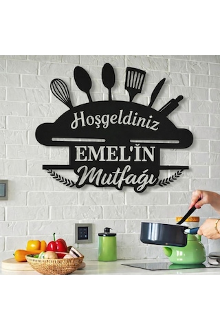 Mutfak Duvar Süsü Kişiye Özel Şık Ve Modern No 113