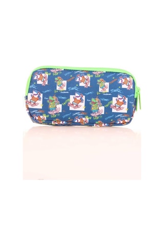 Kaukko Kids 3 Bölmeli Kalem Çantası Cube Xtreme Mavi L8177