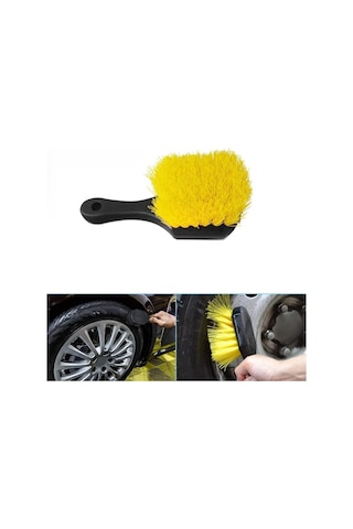 Sarı Jant Temizleme Fırçası