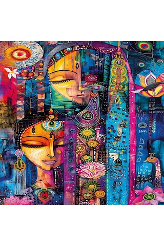 20851 Puzzle 1000 İndian Woman