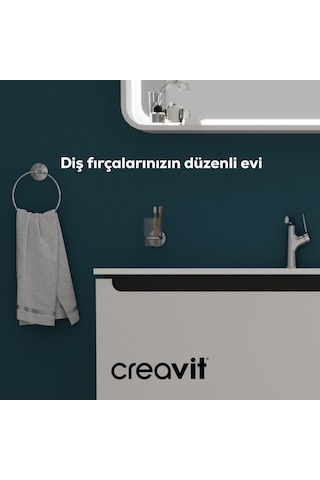 Creavit BR20204 Royale Diş Fırçalığı Krom