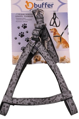 Ergonomik Yumuşak Dokulu Terletmez Köpek Göğüs Tasması Medium 5691 1247956
